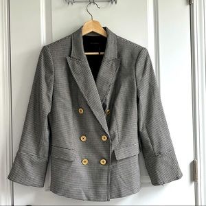 Donna Karan S York Houndstooth Blazer